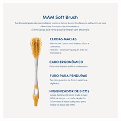 ESCOVA PARA MAMADEIRA MAM - SOFT BRUSH