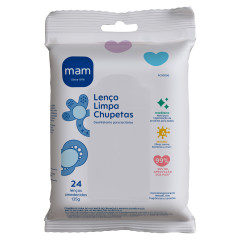 LIMPA CHUPETAS MAM - LENCO UMEDECIDO