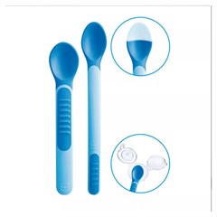 COLHERES TERMOSSENSIVEIS MAM - AZUL