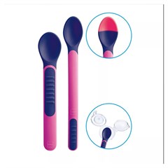 COLHERES TERMOSSENSIVEIS MAM - ROSA