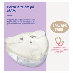 PORTA LEITE EM PO MAM - NEUTRO