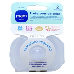 PROTETOR DE SEIOS MAM NIPPLE SHIELDS - TAM 01 - REGULAR