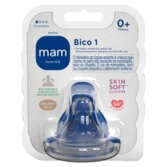 BICO 1 MAM FLUXO LENTO - EMBALAGEM UNITARIA