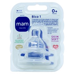 BICO 1 MAM FLUXO LENTO - EMBALAGEM DUPLA