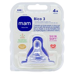 BICO 3 MAM FLUXO RAPIDO - EMBALAGEM UNITARIA