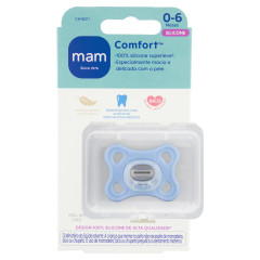 CHUPETA MAM COMFORT 2 - EMBALAGEM UNITARIA AZUL