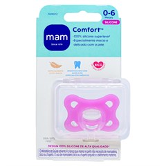 CHUPETA MAM COMFORT 2 - EMBALAGEM UNITARIA ROSA