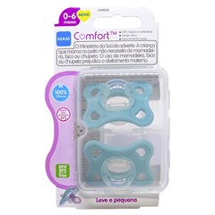 CHUPETA MAM COMFORT 2 - EMBALAGEM DUPLA NEUTRA