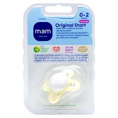 CHUPETA MAM START 0-2 MESES - EMBALAGEM UNITARIA NEUTRA