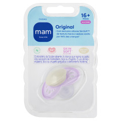 CHUPETA MAM ORIGINAL 16+ MESES - EMBALAGEM UNITARIA ROSA
