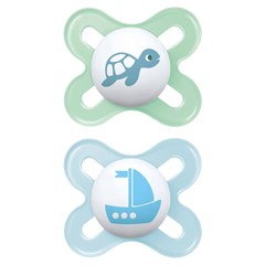 CHUPETA MAM START 0-2 MESES - EMBALAGEM DUPLA AZUL