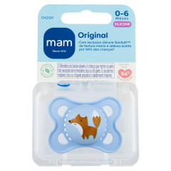CHUPETA MAM ORIGINAL 0-6 MESES - EMBALAGEM UNITARIA AZUL