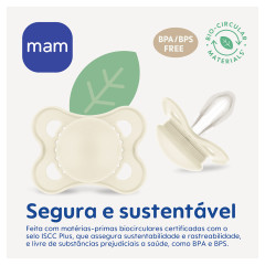 CHUPETA MAM ORIGINAL 0-6 MESES - EMBALAGEM UNITARIA ROSA