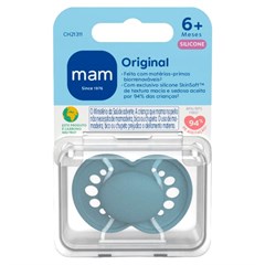 CHUPETA MAM ORIGINAL 6+ MESES - EMBALAGEM UNITARIA AZUL