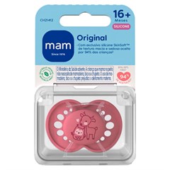 CHUPETA MAM ORIGINAL 16+ MESES - EMBALAGEM UNITARIA ROSA