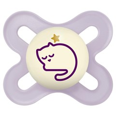 CHUPETA MAM START NIGHT 0-2 MESES - EMBALAGEM UNITARIA ROSA