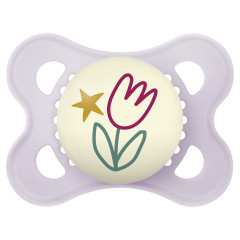CHUPETA MAM ORIGINAL NIGHT 0-6 MESES - EMBALAGEM UNITARIA ROSA