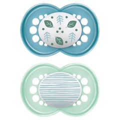 CHUPETA MAM ORIGINAL 6+ MESES - EMBALAGEM DUPLA AZUL