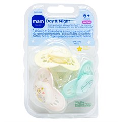 CHUPETA MAM ORIGINAL 6+ MESES - EMBALAGEM BLISTER TRIPLA NEUTRA