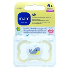 CHUPETA MAM AIR 6+ MESES - EMBALAGEM UNITARIA NEUTRA