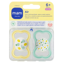 CHUPETA MAM AIR 6+ MESES - EMBALAGEM DUPLA NEUTRA