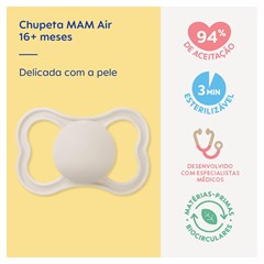 CHUPETA MAM AIR 16+ NEUTRA