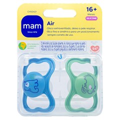 CHUPETA MAM AIR 16+ EMBALAGEM DUPLA - AZUL