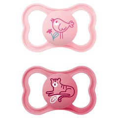 CHUPETA MAM AIR 16+ EMBALAGEM DUPLA - ROSA