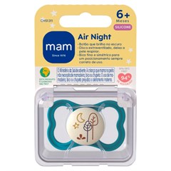 CHUPETA MAM AIR NIGHT 6+ MESES - EMBALAGEM UNITARIA AZUL