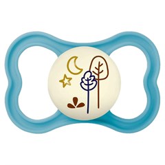 CHUPETA MAM AIR NIGHT 6+ MESES - EMBALAGEM UNITARIA AZUL