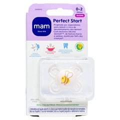 CHUPETA MAM PERFECT START 0-2 MESES - EMBALAGEM UNITARIA NEUTRA