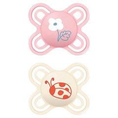 CHUPETA MAM PERFECT START 0-2 MESES - EMBALAGEM DUPLA ROSA