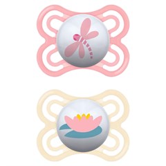 CHUPETA MAM PERFECT 0-6 MESES - EMBALAGEM DUPLA ROSA