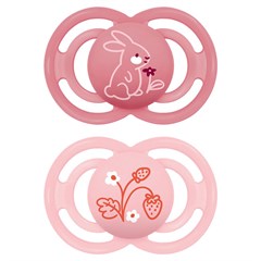CHUPETA MAM PERFECT 16+ EMBALAGEM DUPLA - ROSA