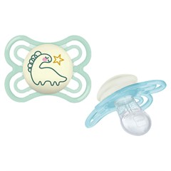 CHUPETA MAM PERFECT NIGHT 0-6 MESES - EMBALAGEM DUPLA AZUL