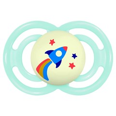 CHUPETA MAM PERFECT NIGHT 6+ MESES - EMBALAGEM UNITARIA AZUL