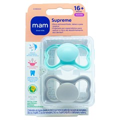 CHUPETA MAM SUPREME 16+ MESES - EMBALAGEM DUPLA NEUTRA