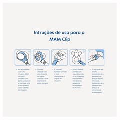 PRENDEDOR MAM CLIP - ROSA