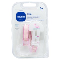 PRENDEDOR MAM CLIP - ROSA
