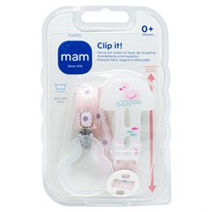 PRENDEDOR MAM CLIP IT! - ROSA