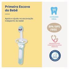 ESCOVA MAM BABYS BRUSH - AZUL