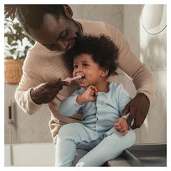 ESCOVA MAM BABYS BRUSH - ROSA