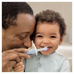 ESCOVA MAM LEARN TO BRUSH - EMBALAGEM DUPLA AZUL