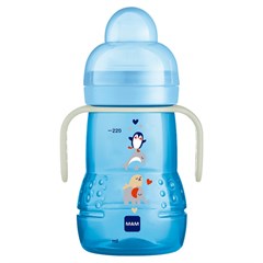 COPO MAM TRAINER NIGHT 220ML - AZUL