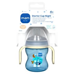 COPO MAM STARTER NIGHT 150 ML - AZUL