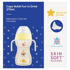 COPO MAM FUN TO DRINK NIGHT 270ML - NEUTRO