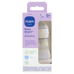 MAMADEIRA MAM EASY START 160ML - EMBALAGEM UNITARIA NEUTRA