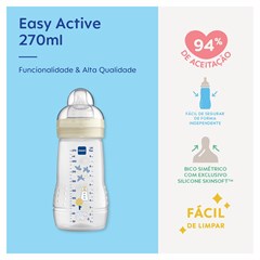MAMADEIRA MAM EASY ACTIVE 270ML - EMBALAGEM UNITARIA NEUTRA