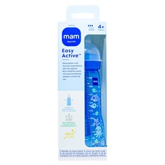MAMADEIRA MAM EASY ACTIVE 330ML - EMBALAGEM UNITARIA AZUL
