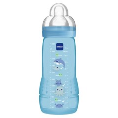 MAMADEIRA MAM EASY ACTIVE 330ML - EMBALAGEM UNITARIA AZUL